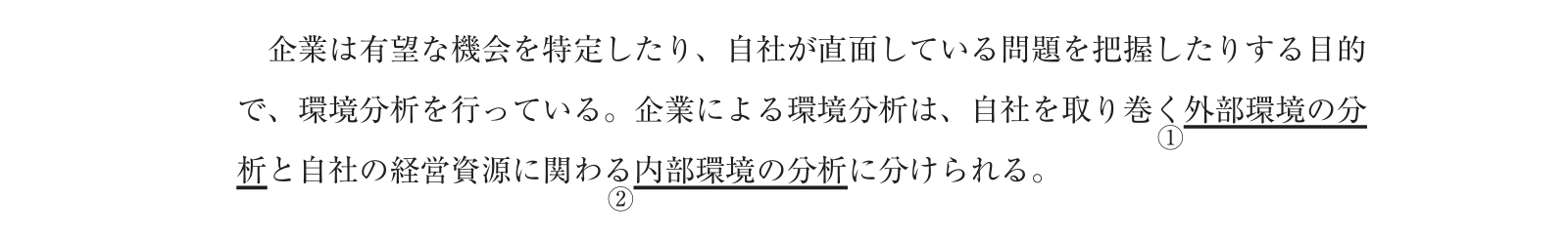 環境分析