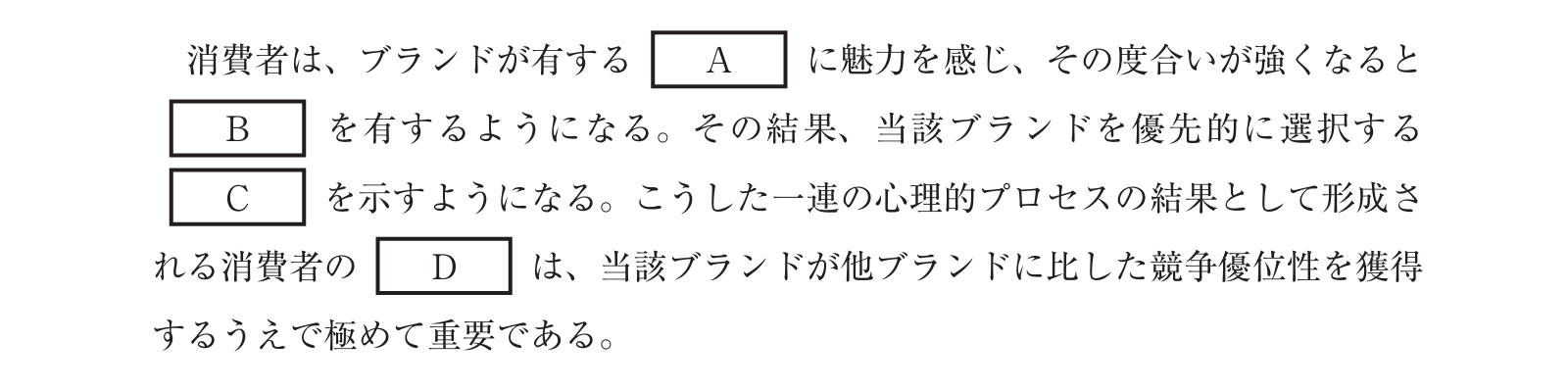 ブランド関連概念