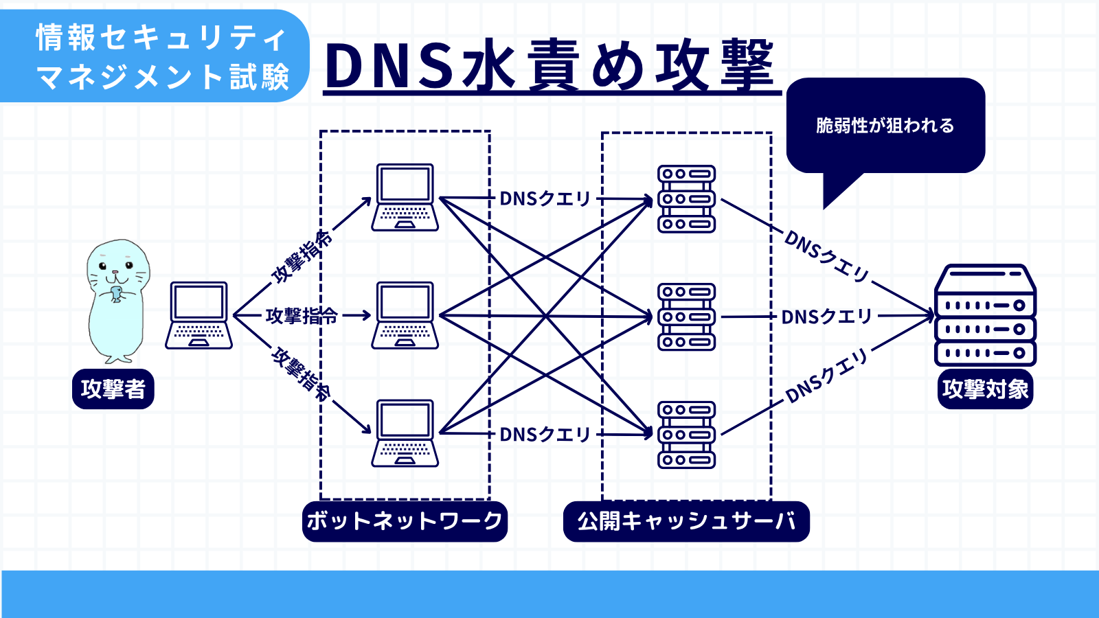 ランダムサブドメイン攻撃（DNS水責め攻撃）