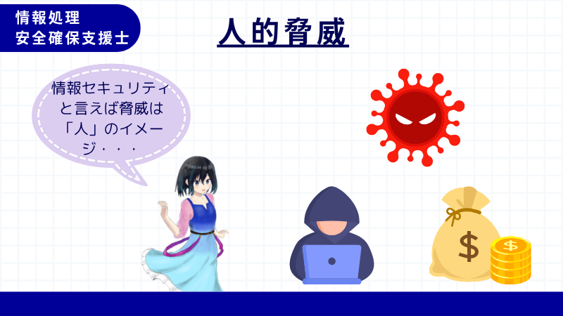 情報処理安全確保支援士 人的脅威