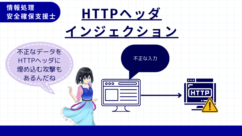 情報処理安全確保支援士 HTTPヘッダインジェクション